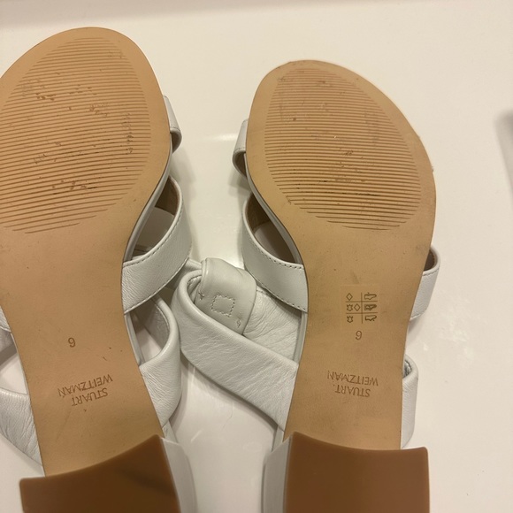 Stuart Weitzman Bandeau Block Slide Sandal - Picture 4 of 6